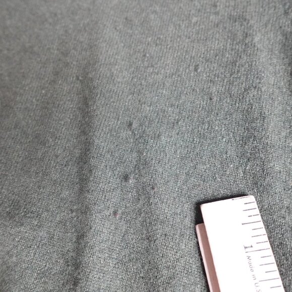 Oliver & James Mens Sweater Large Green Olive Raglan 100% Cashmere - Picture 11 of 11